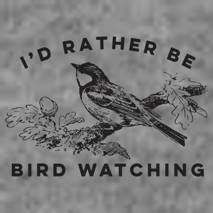 Id Rather Be Bird Watching Birding Nerd Gift Watcher Toddler Hoodie