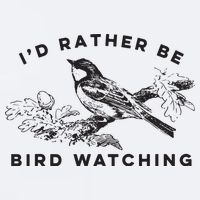 Id Rather Be Bird Watching Birding Nerd Gift Watcher Sueded Cloud Jersey T-Shirt
