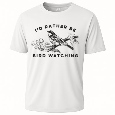 Id Rather Be Bird Watching Birding Nerd Gift Watcher Performance Shirt