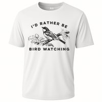 Id Rather Be Bird Watching Birding Nerd Gift Watcher Performance Shirt