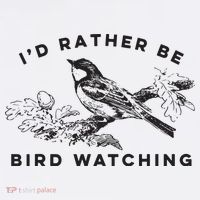 Id Rather Be Bird Watching Birding Nerd Gift Watcher Adult Drive Performance Visor