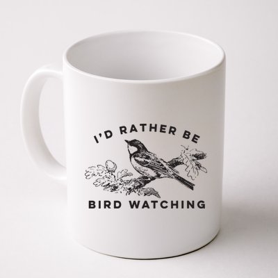 Id Rather Be Bird Watching Birding Nerd Gift Watcher Mug