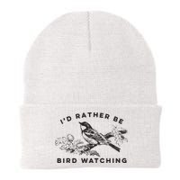 Id Rather Be Bird Watching Birding Nerd Gift Watcher Beanie