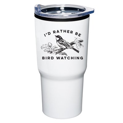 Id Rather Be Bird Watching Birding Nerd Gift Watcher Tumbler