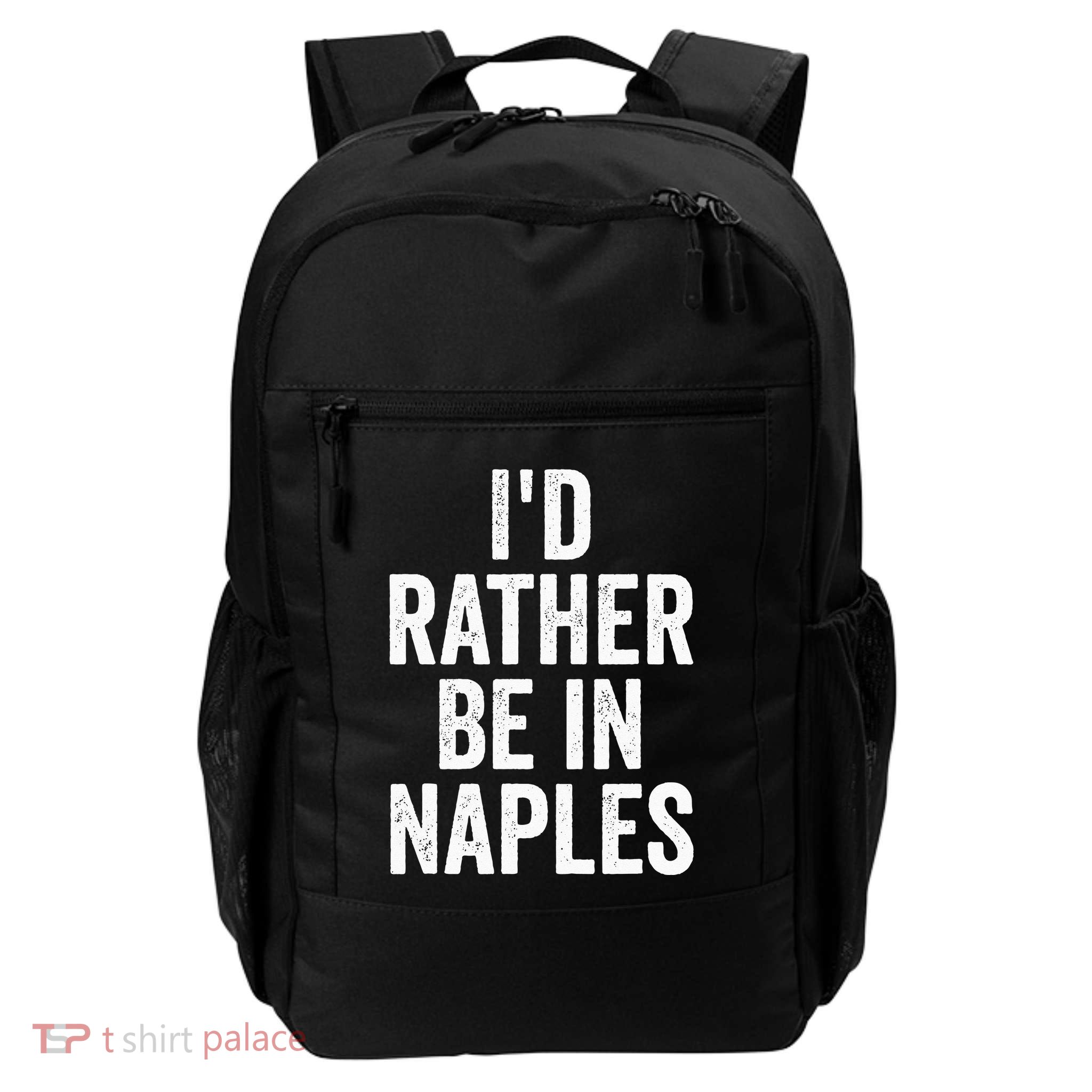 I’d Rather Be In Naples Florida Beach Ocean Vacation Backpack