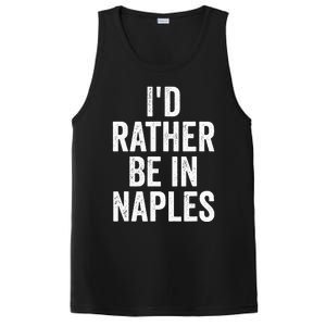 I’d Rather Be In Naples Florida Beach Ocean Vacation PosiCharge Competitor Tank