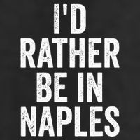 I’d Rather Be In Naples Florida Beach Ocean Vacation Golf Towel