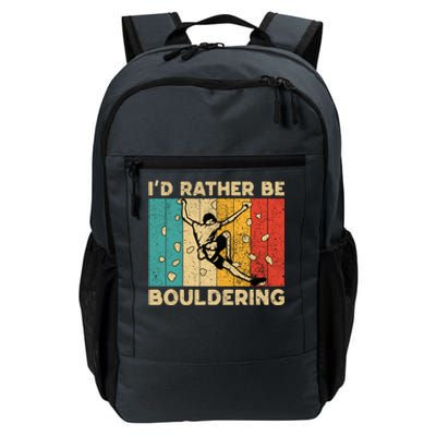 ID Rather Bouldering Funny Rock Climbing Bouldering Daily Commute Backpack