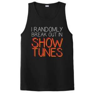 I Randomly Break Out In Show Tunes PosiCharge Competitor Tank