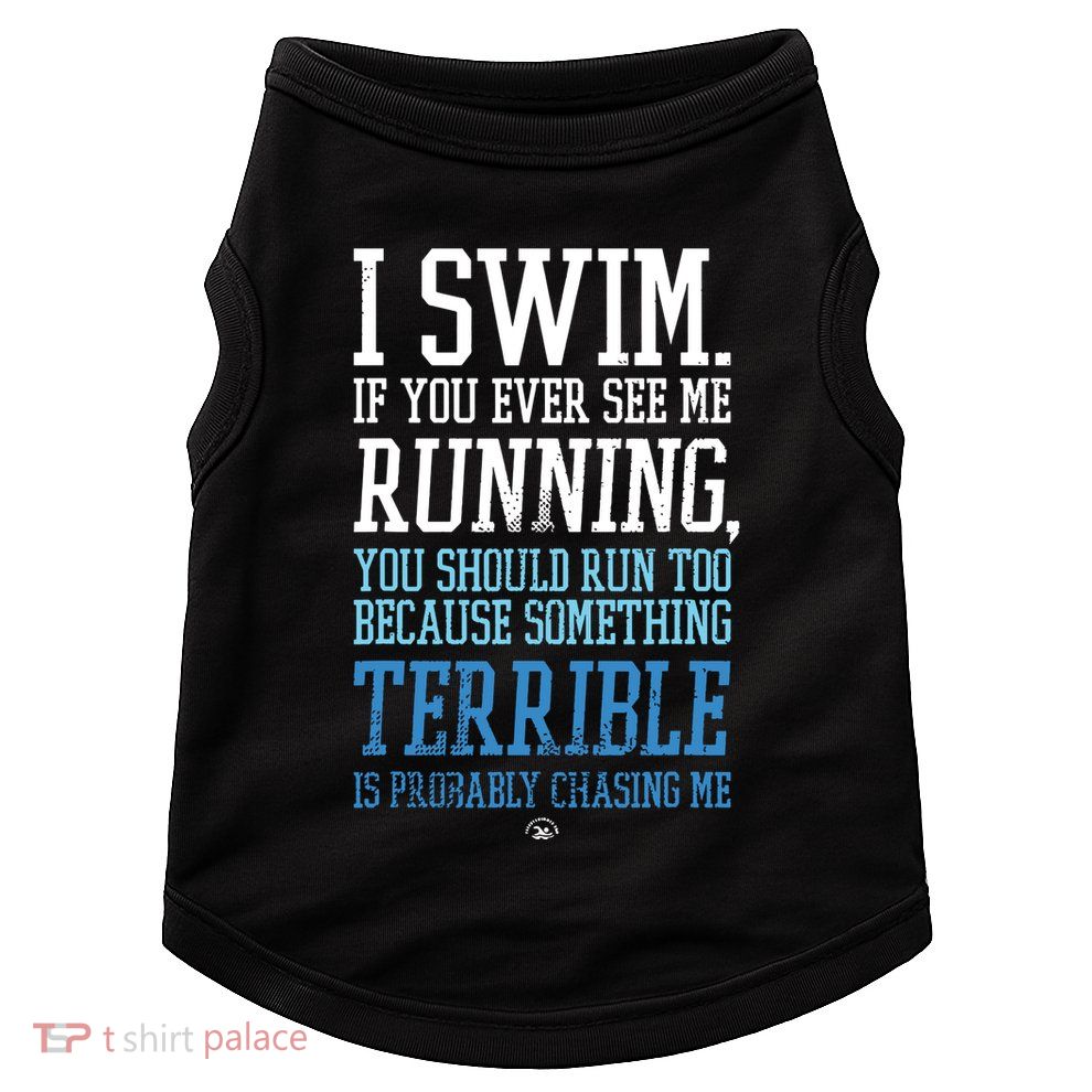 I RUN BETTER THAN THE GOVERNMENT Funny Runner Gift Doggie Tank
