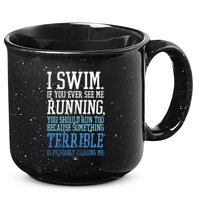 I RUN BETTER THAN THE GOVERNMENT Funny Runner Gift 15oz Campfire Ceramic Mug