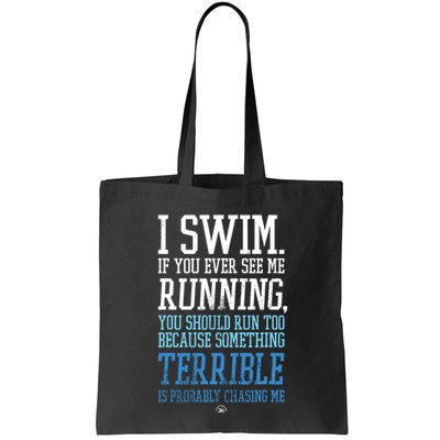 I RUN BETTER THAN THE GOVERNMENT Funny Runner Gift Bag