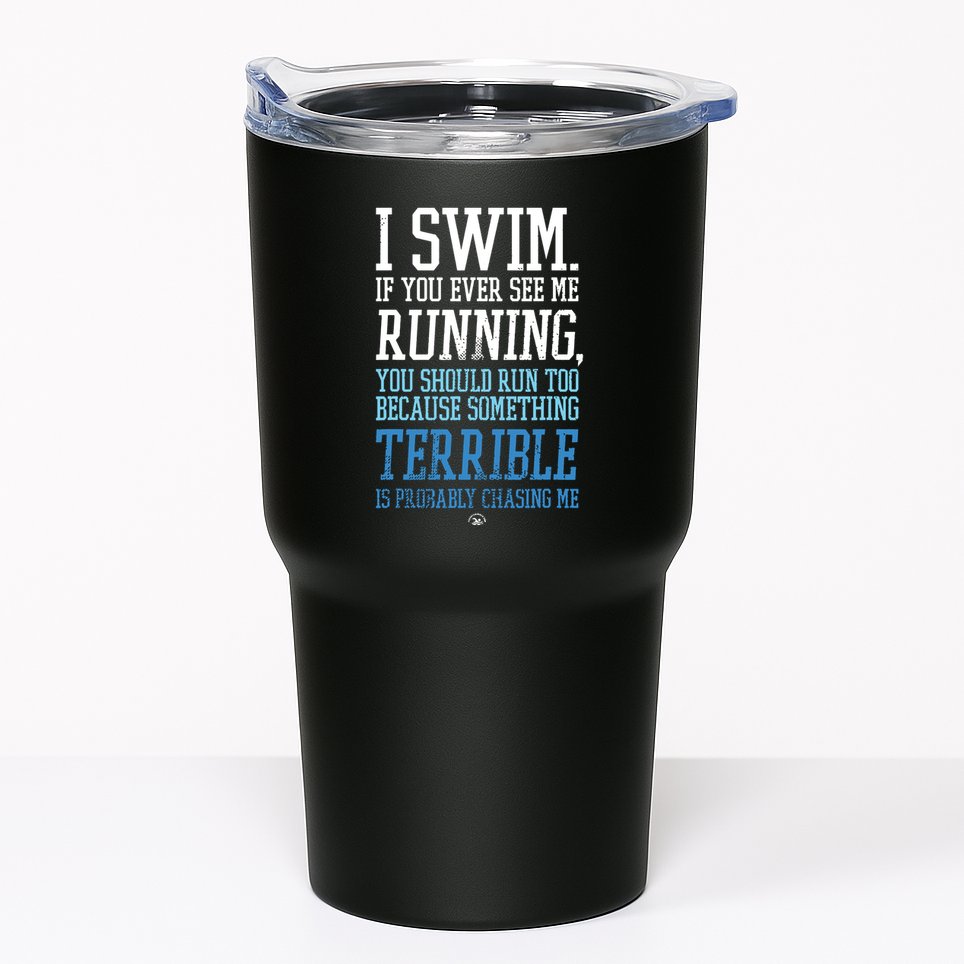I RUN BETTER THAN THE GOVERNMENT Funny Runner Gift Tumbler