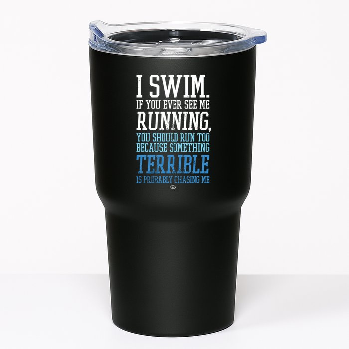 I RUN BETTER THAN THE GOVERNMENT Funny Runner Gift Tumbler