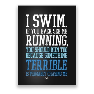 I RUN BETTER THAN THE GOVERNMENT Funny Runner Gift Poster