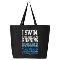 I RUN BETTER THAN THE GOVERNMENT Funny Runner Gift 25L Jumbo Tote