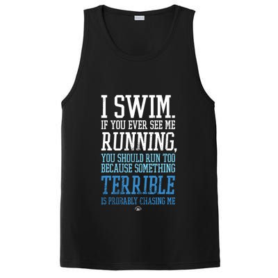 I RUN BETTER THAN THE GOVERNMENT Funny Runner Gift PosiCharge Competitor Tank