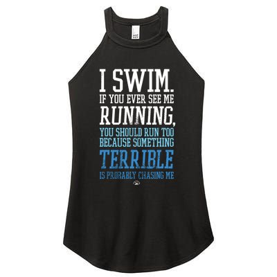 I RUN BETTER THAN THE GOVERNMENT Funny Runner Gift Women's Perfect Tri Rocker Tank