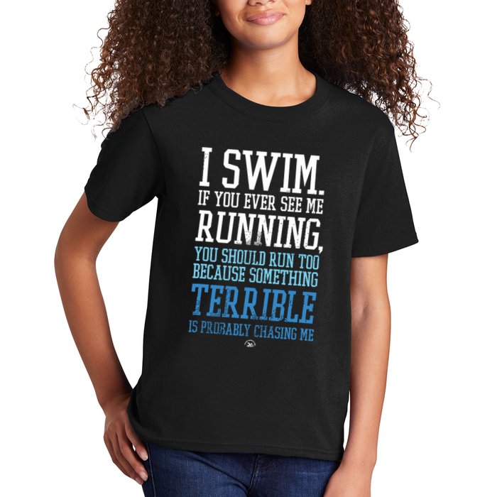 I RUN BETTER THAN THE GOVERNMENT Funny Runner Gift Kids T-Shirt