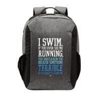 I RUN BETTER THAN THE GOVERNMENT Funny Runner Gift Vector Backpack