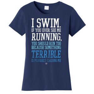 I RUN BETTER THAN THE GOVERNMENT Funny Runner Gift Women's T-Shirt