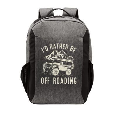 I'd Rather Be Off Roading Off Road Funny Off Roading Vector Backpack