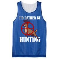 Id Rather Be Hunting Deer Hunter Deer Hunting Cute Gift Mesh Reversible Basketball Jersey Tank