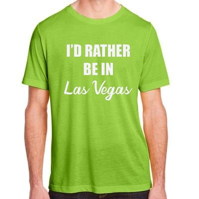 ID Rather Be In Las Vegas Adult ChromaSoft Performance T-Shirt