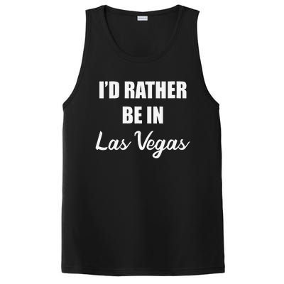 ID Rather Be In Las Vegas PosiCharge Competitor Tank