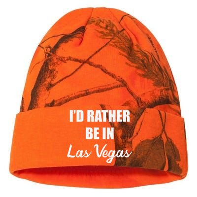 ID Rather Be In Las Vegas Kati Licensed 12" Camo Beanie