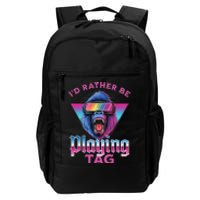 ID Rather Be Playing Tag Gorilla Vr Monke Gamer Daily Commute Backpack