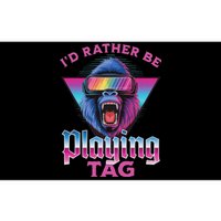 ID Rather Be Playing Tag Gorilla Vr Monke Gamer Bumper Sticker