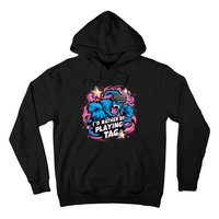 Id Rather Be Playing Tag Gorilla Hoodie