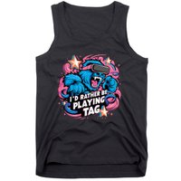 Id Rather Be Playing Tag Gorilla Tank Top