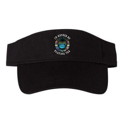 ID Rather Be Playing Tag Gorilla Monke Tag Gorilla Vr Gamer Gift Visor