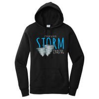 ID Rather Be Storm Chasing Tornado Chaser Women's Pullover Hoodie