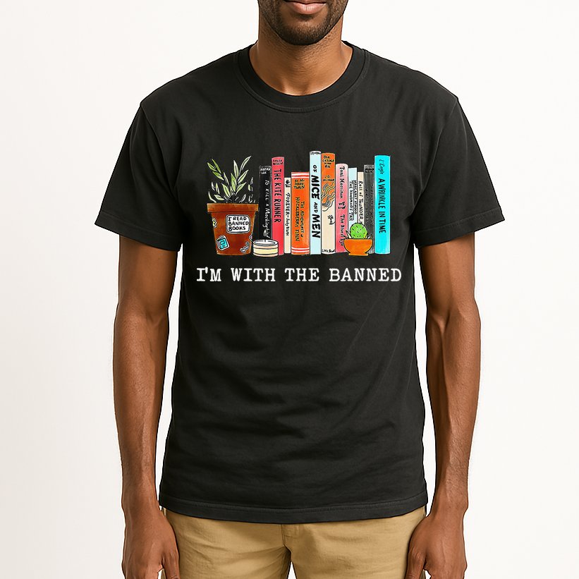 I Read Banned Books Lovers Tall T-Shirt
