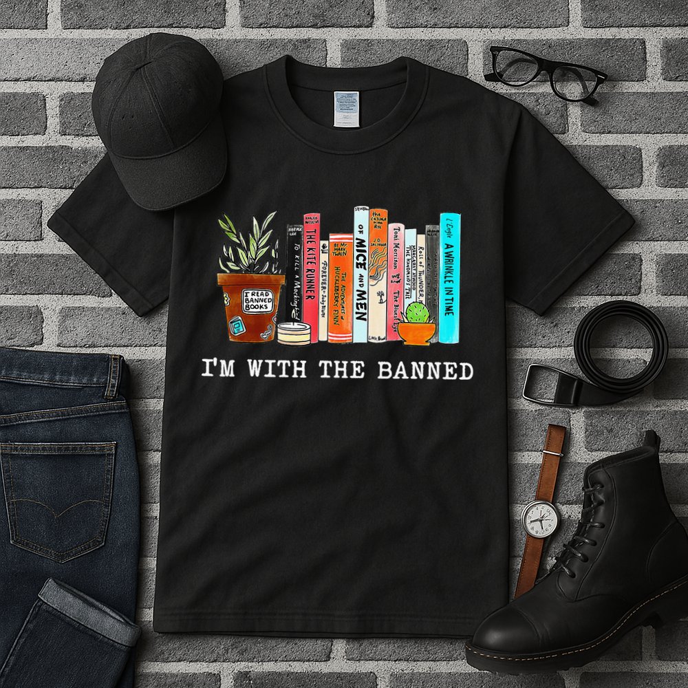 I Read Banned Books Lovers Tall T-Shirt
