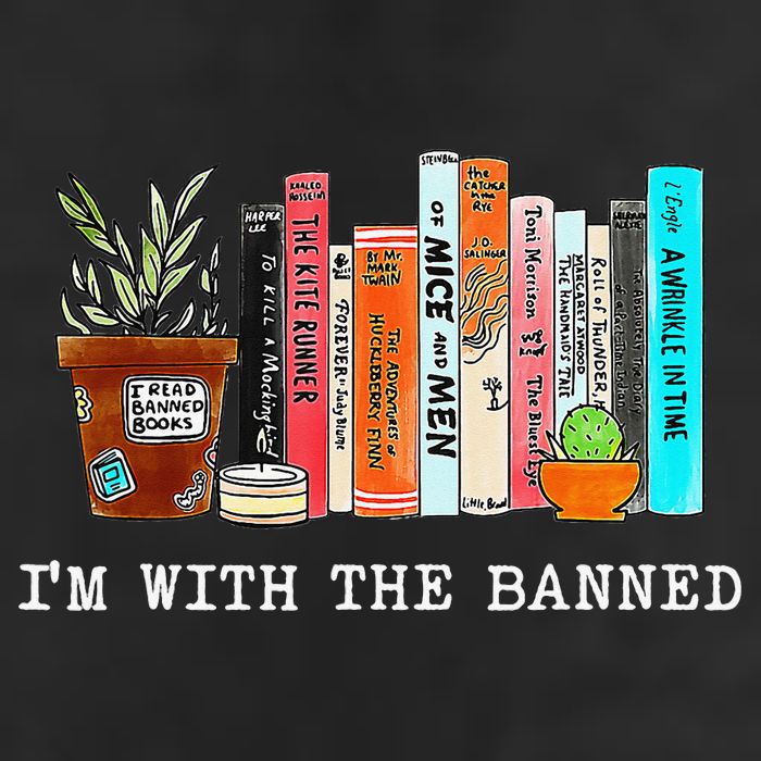 I Read Banned Books Lovers Adult Drive Performance Visor
