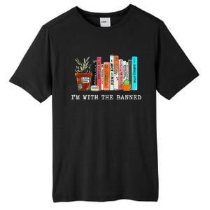 I Read Banned Books Lovers Tall Fusion ChromaSoft Performance T-Shirt