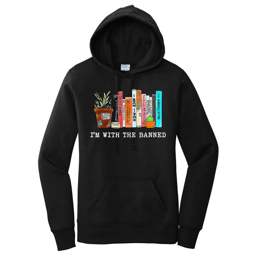 I Read Banned Books Lovers Women's Pullover Hoodie
