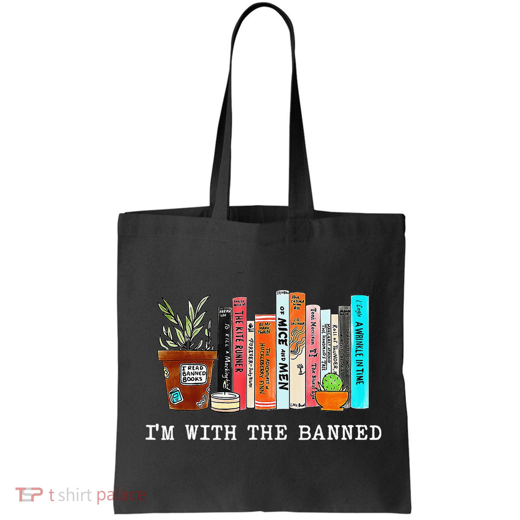I Read Banned Books Lovers Bag