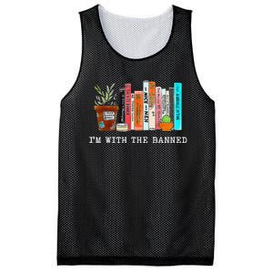 I Read Banned Books Lovers Mesh Reversible Basketball Jersey Tank