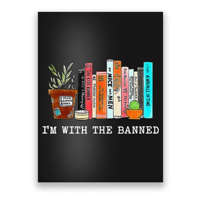 I Read Banned Books Lovers Poster