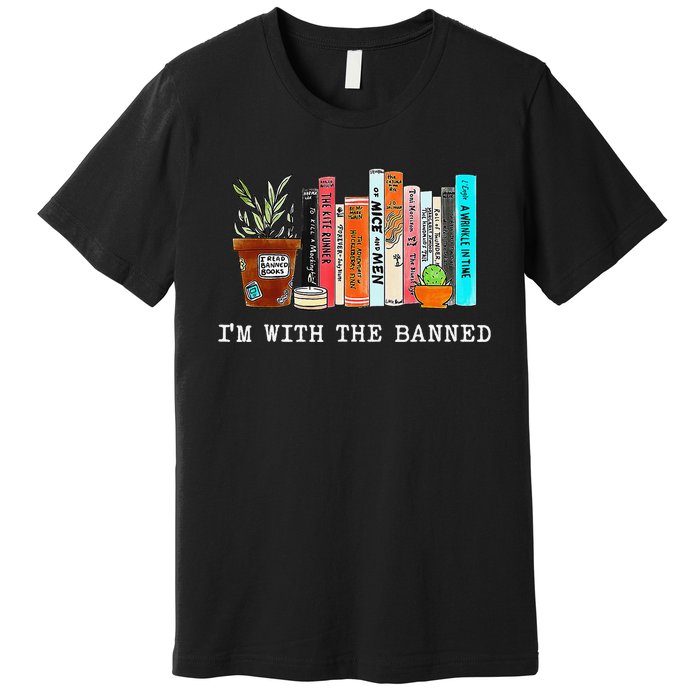 I Read Banned Books Lovers Premium T-Shirt