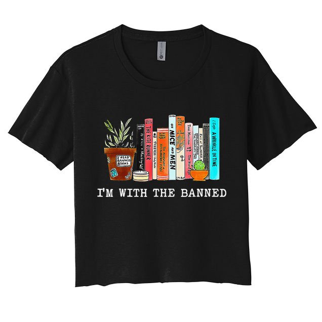I Read Banned Books Lovers Crop Top