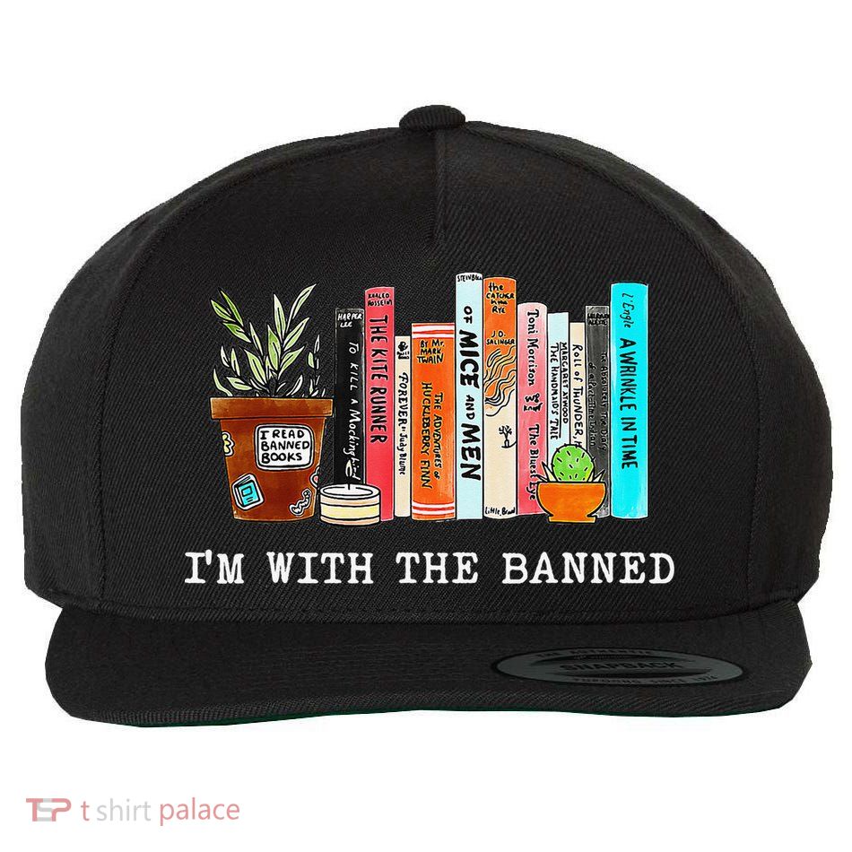 I Read Banned Books Lovers Wool Snapback Cap