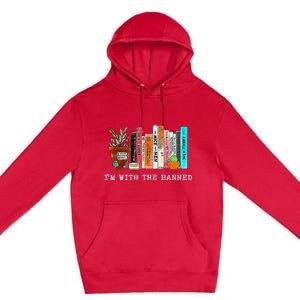 I Read Banned Books Lovers Premium Pullover Hoodie