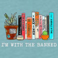 I Read Banned Books Lovers Sueded Cloud Jersey T-Shirt