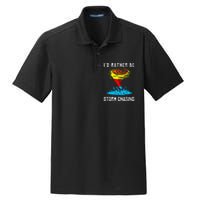 ID Rather Be Storm Chasing Tornado Hurricane Weather Chaser Dry Zone Grid Polo